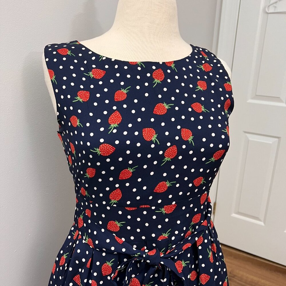 LA SOUL Strawberry Shortcake Dress Sz S - Picture 13 of 14